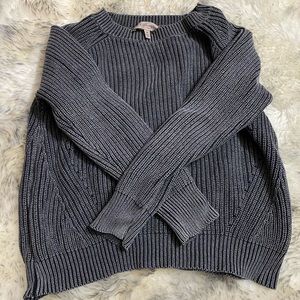 Philosophy grey knit sweater